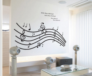 chambre decoration musique