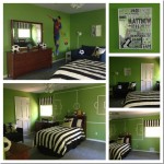 chambre decoration soccer