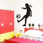 chambre decoration soccer