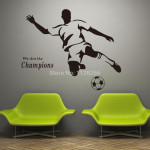 chambre decoration soccer