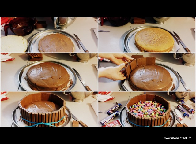 comment faire decoration gateau