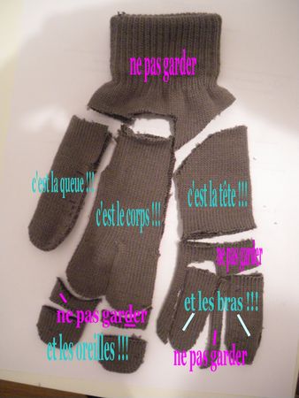 comment faire un doudou loup