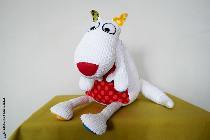 comment faire un doudou loup