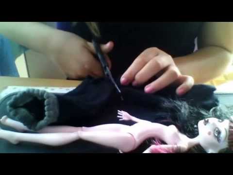 comment faire un doudou pour monster high