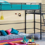 deco chambre ado avec lit mezzanine