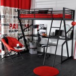 deco chambre ado avec lit mezzanine