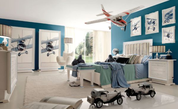 deco chambre ado avion