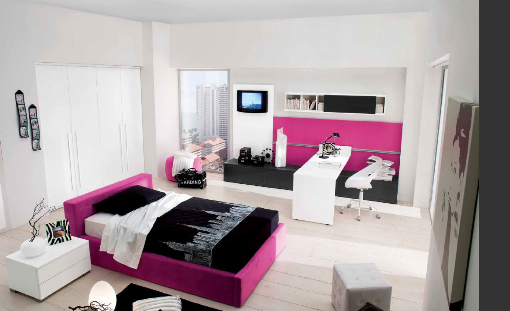 deco chambre ado design fille
