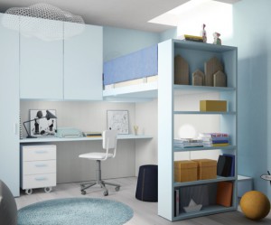deco chambre ado mezzanine