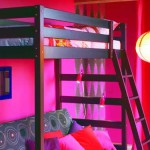 deco chambre ado rose et noir