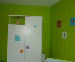 deco chambre ado vert anis