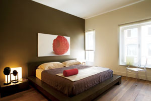 deco chambre adulte marron