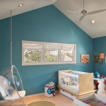 deco chambre bebe bleu turquoise