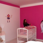 deco chambre bebe framboise