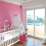 deco chambre bebe framboise