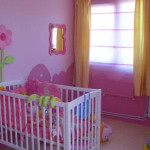 deco chambre bebe rose et mauve