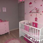 deco chambre bebe rose et mauve