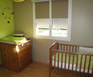 deco chambre bebe vert