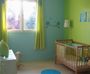 deco chambre fille 1 an