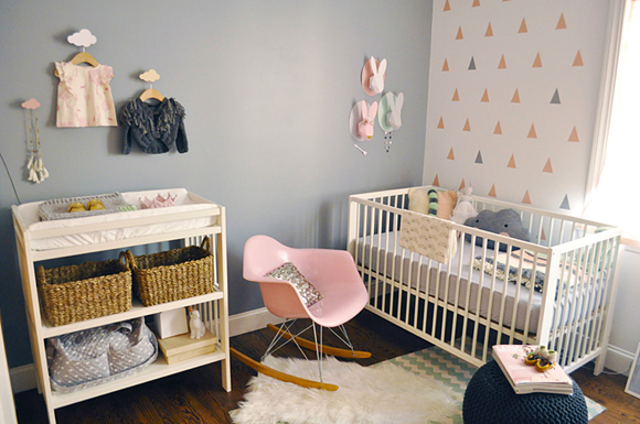 deco chambre fille scandinave
