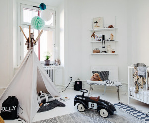deco chambre fille scandinave