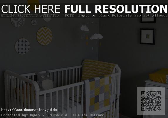 deco chambre garcon gris