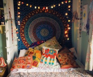 deco chambre hippie