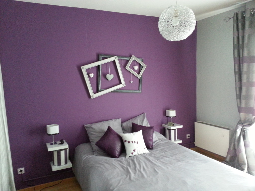 deco chambre mauve
