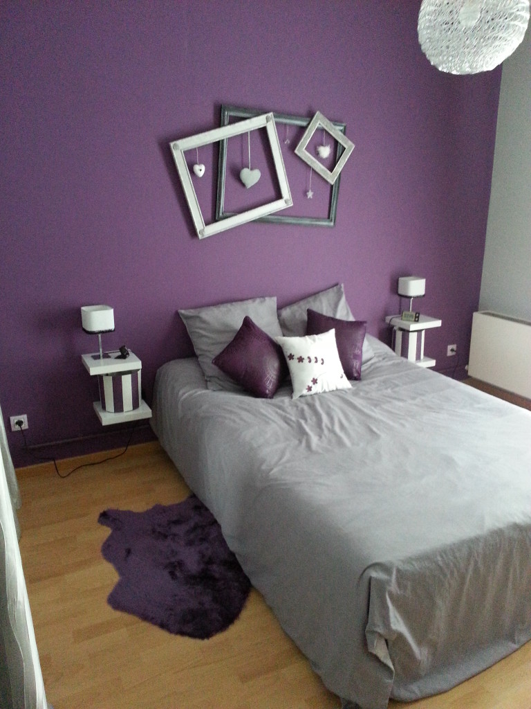 deco chambre mauve