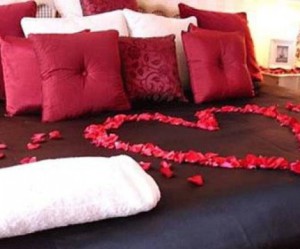 deco chambre pour saint valentin