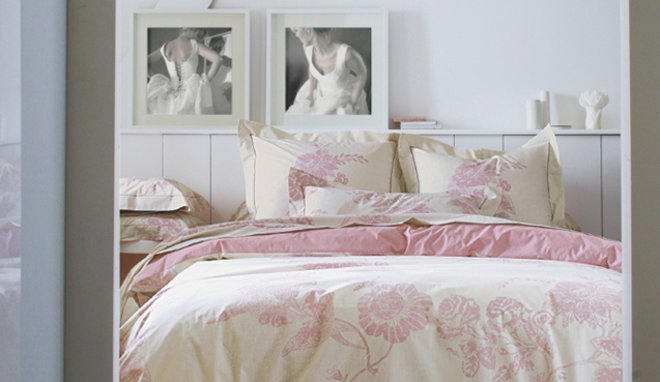 deco chambre rose et taupe