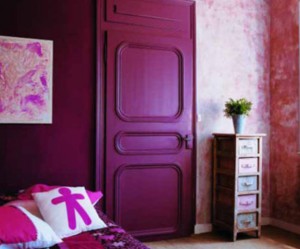 deco chambre rose fushia
