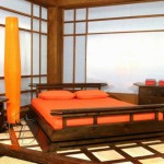 deco chambre zen orange