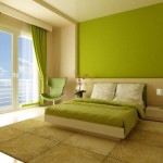 deco chambre zen vert