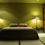 deco chambre zen vert