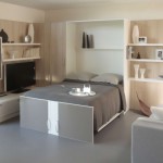 decoration avec lit escamotable