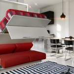 decoration avec lit escamotable