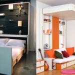 decoration avec lit escamotable