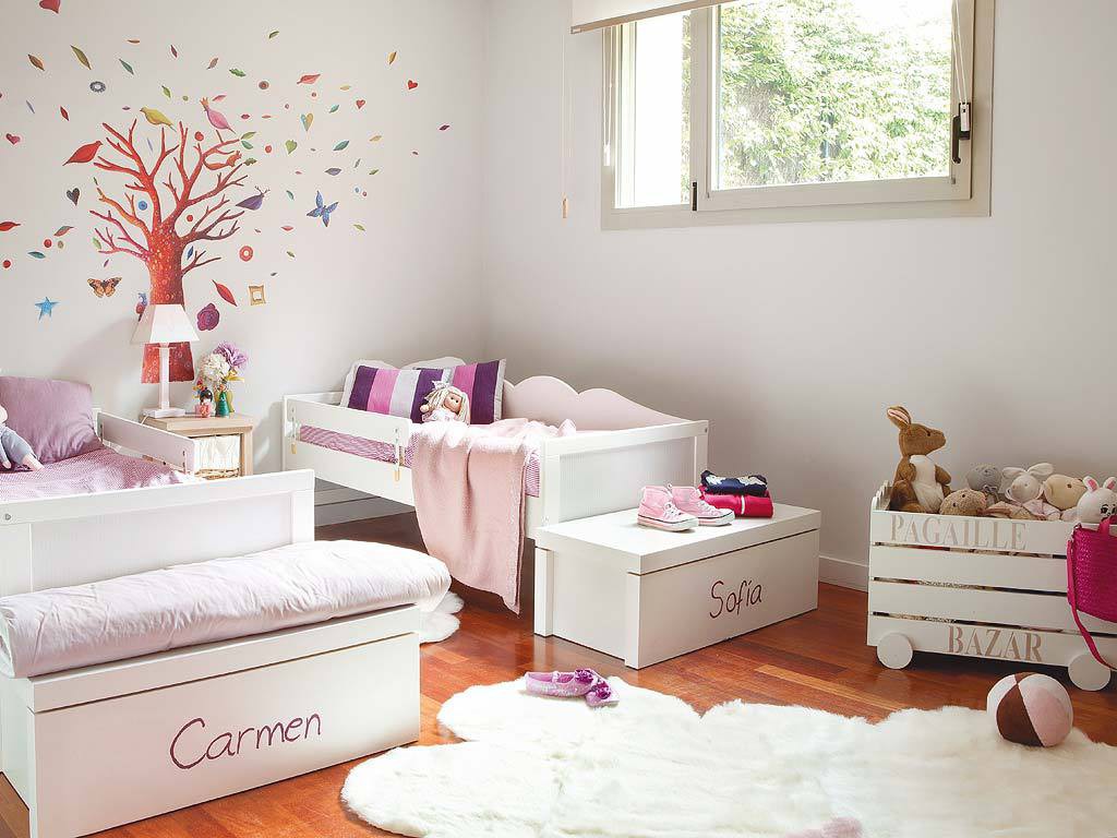 decoration chambre 2 filles