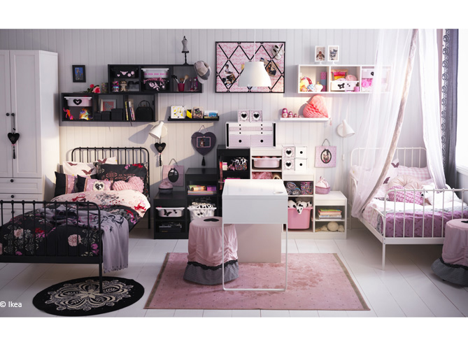 decoration chambre 2 filles