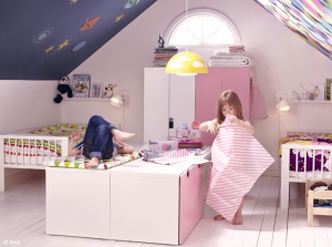 decoration chambre 2 filles