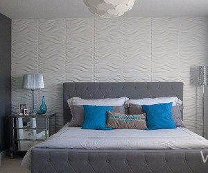decoration chambre avec tete lit