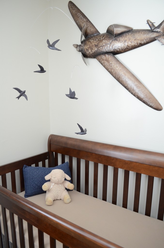 decoration chambre bebe avion