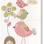 decoration chambre bebe oiseau