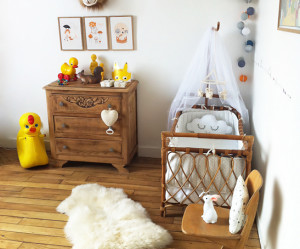 decoration chambre bebe vintage
