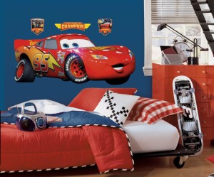 decoration chambre cars disney