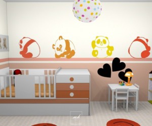decoration chambre fille 2 ans
