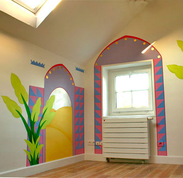 decoration chambre fille mille et une nuit