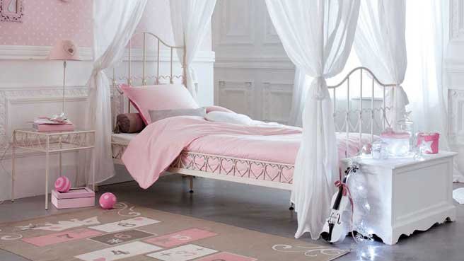 decoration chambre fille romantique