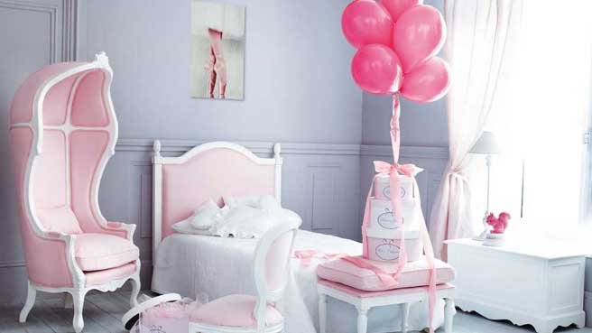 decoration chambre fille romantique